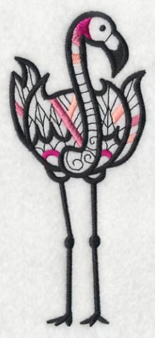 Flamingo 2 (Blackwork) - Image 3