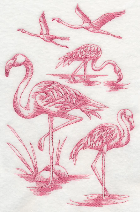 Flamingo Sketch - Image 2