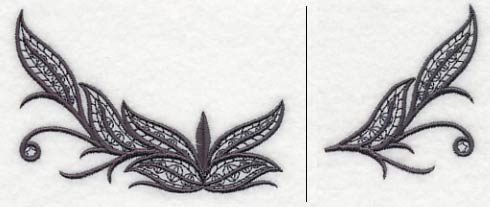 Fleur de Flames Neckline (Crewneck) (Split) - Image 3