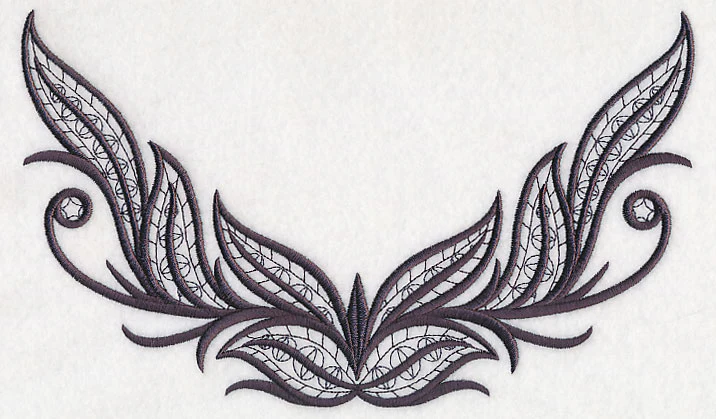 Fleur de Flames Neckline (V-Neck) - Image 4