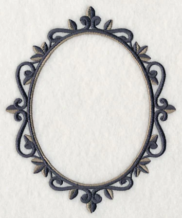 Fleur de Lis Monogram Frame - Image 4