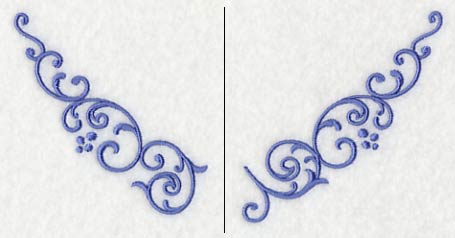 Flirty Filigree Neckline (V-Neck) (Split) - Image 3