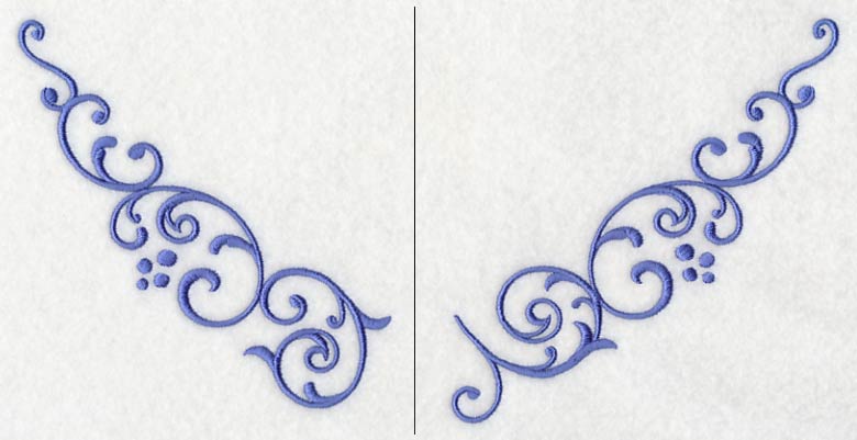 Flirty Filigree Neckline (V-Neck) (Split) - Image 4