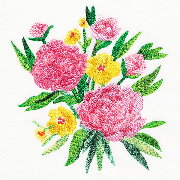 Floral Bouquet in Watercolor - Image 2