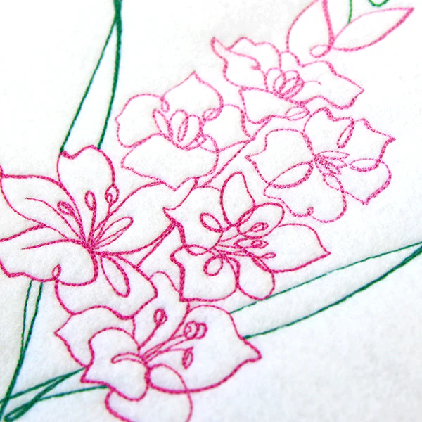 Floral Calligraphy - Gladiolus - Image 8
