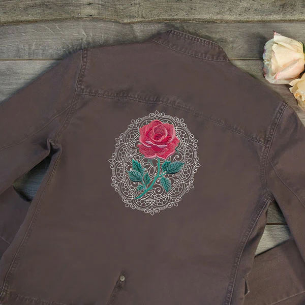 Floral Cameo - Rose - Image 2
