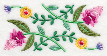 Floral Fantasy Border - Image 4