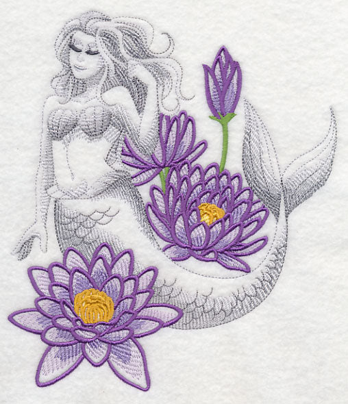Floral Fantasy Mermaid - Image 4