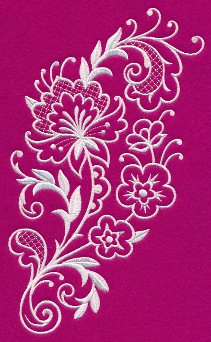 Floral Fashions Spray (Whitework) - Image 2