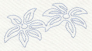 Floral Flight Quilting Border (Single Run) - Image 4