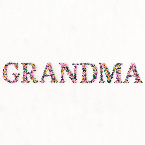 Floral Grandma (Split)