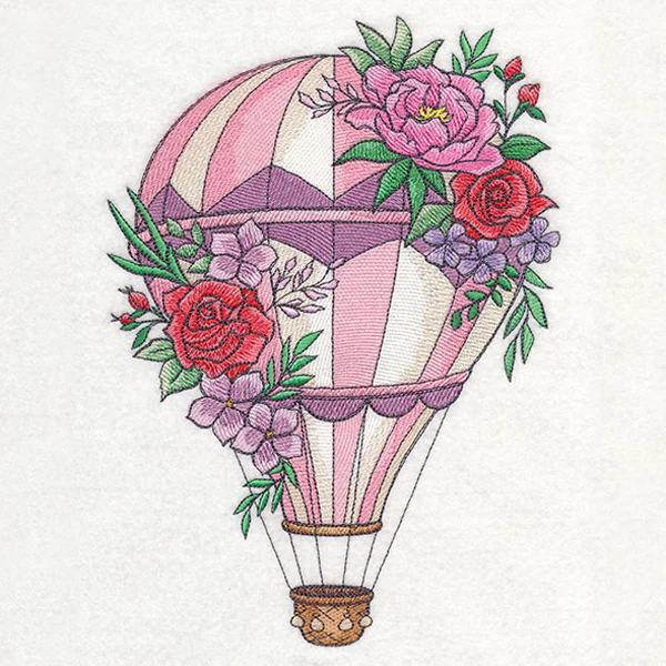 Floral Hot Air Balloon - Image 4
