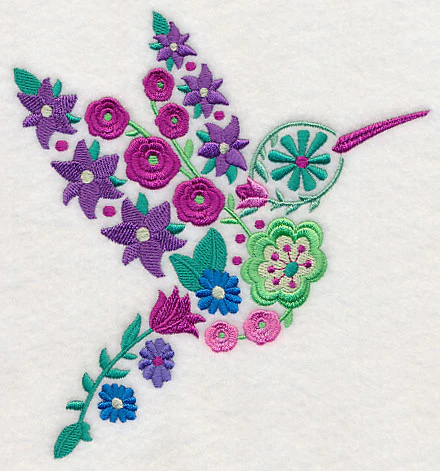 Floral Hummingbird - Image 3