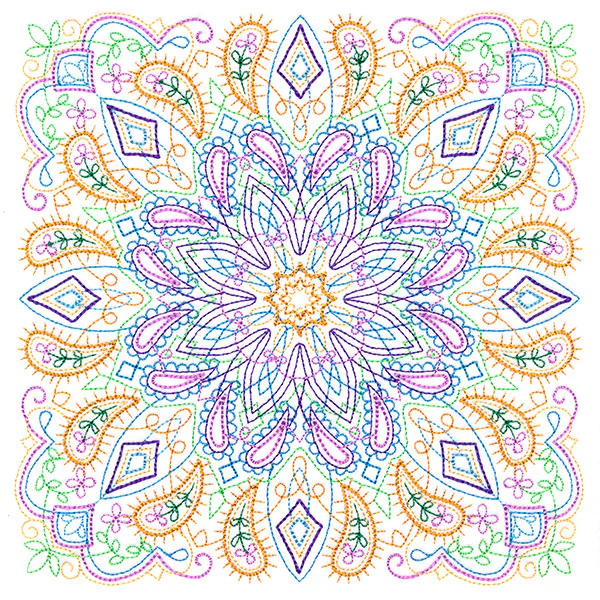 Floral Kaleidoscope 1