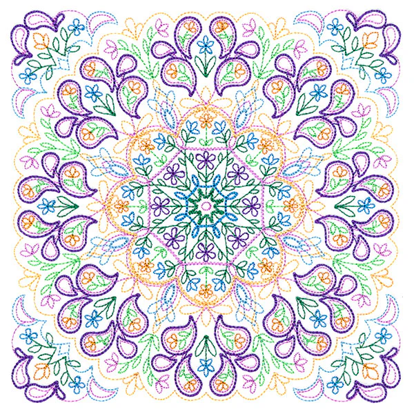 Floral Kaleidoscope 3 - Image 2