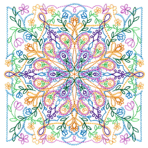 Floral Kaleidoscope 4 - Image 4