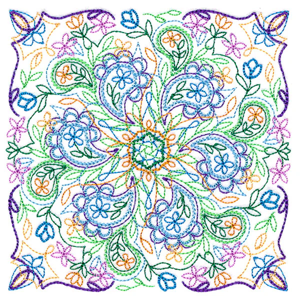 Floral Kaleidoscope 5 - Image 4