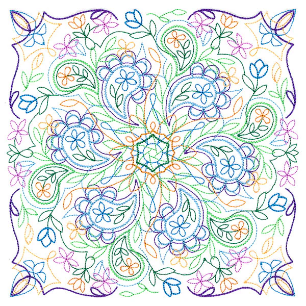 Floral Kaleidoscope 5 - Image 5