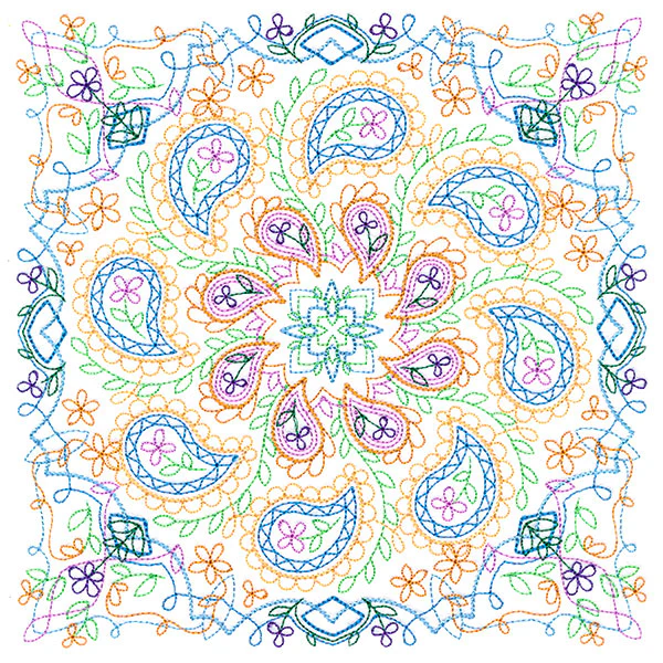 Floral Kaleidoscope 6