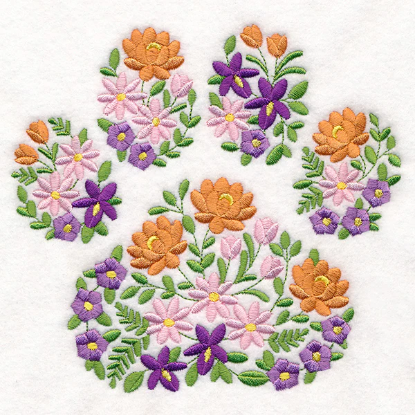 Floral Pawprint - Image 5
