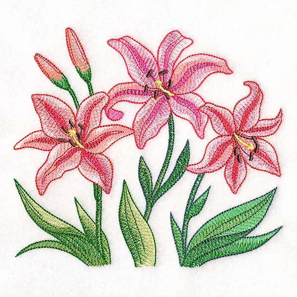 Flourish and Grow Lilies Border - Image 2