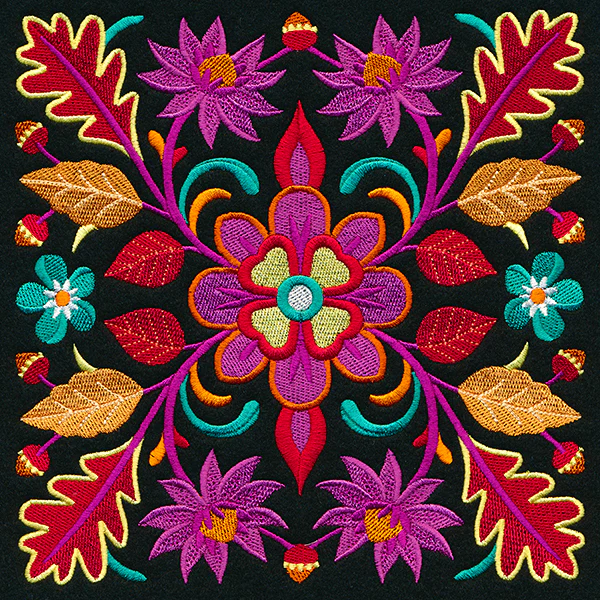 Flourish of Fall Square