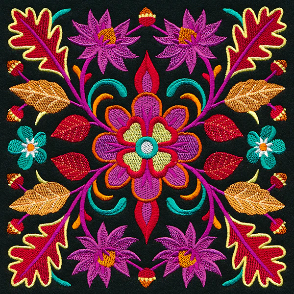 Flourish of Fall Square - Image 2