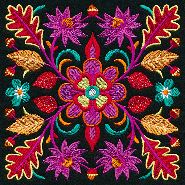 Flourish of Fall Square - Image 3