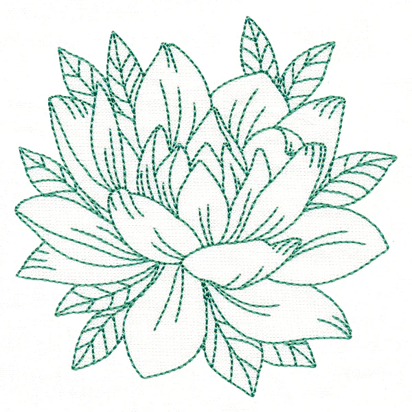 Flourishing Beauty Lotus (Vintage) - Image 4