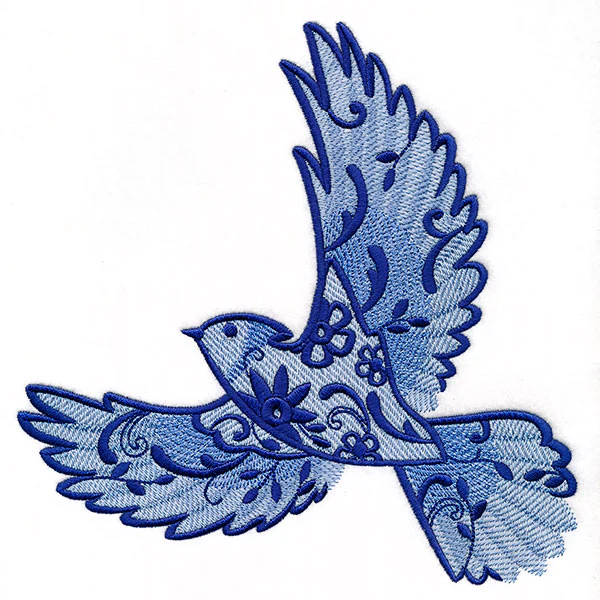 Flourishing Blue Jay in Flight - Image 9
