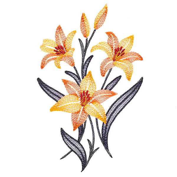 Flourishing Bouquet - Lilies - Image 4
