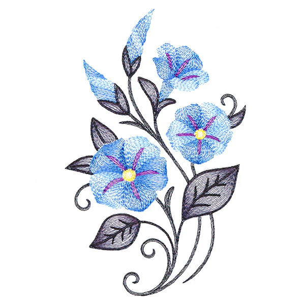 Flourishing Bouquet - Morning Glories - Image 4