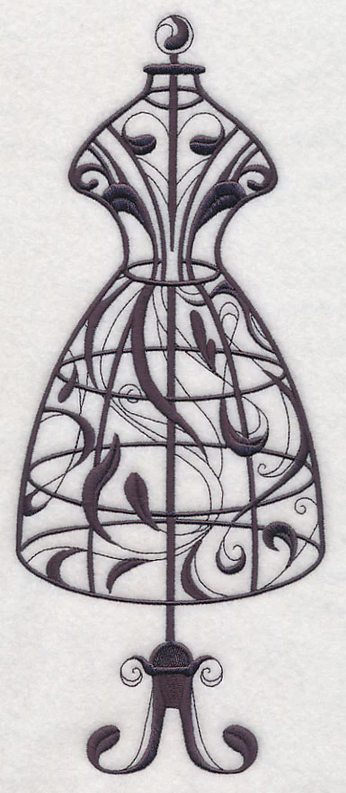 Flourishing Creativity - Dress Form