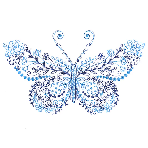 Flourishing Doodles Butterfly - Image 3