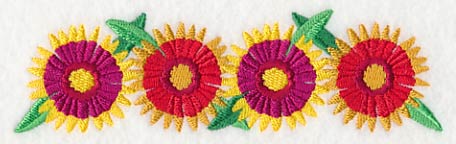 Flourishing Firewheel Border - Image 4