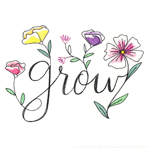 Flourishing Words - Grow - Image 2