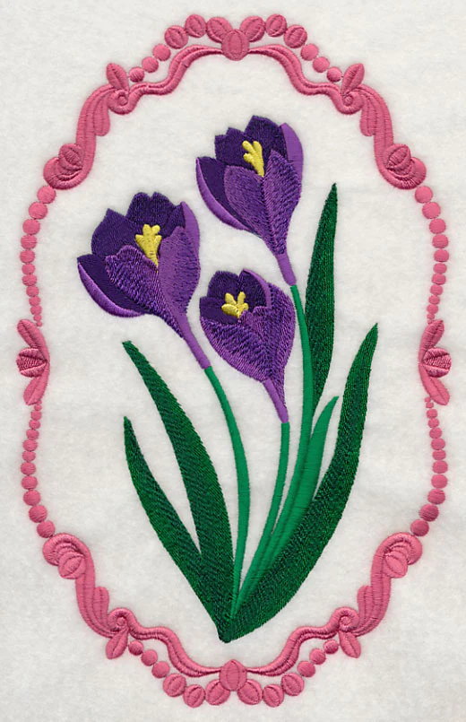 Flower Cameo - Crocuses - Image 6