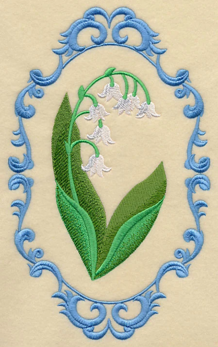 Flower Cameo - Lily of the Valley - Image 2