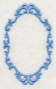 Flower Cameo - Lily of the Valley (Frame Only) - Image 4