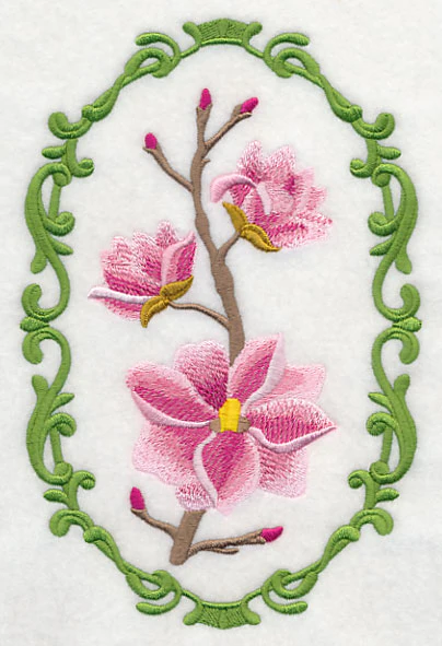 Flower Cameo - Magnolia - Image 3