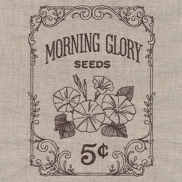 Flower Garden Seed Packet - Morning Glories - Image 3