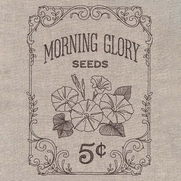 Flower Garden Seed Packet - Morning Glories - Image 4