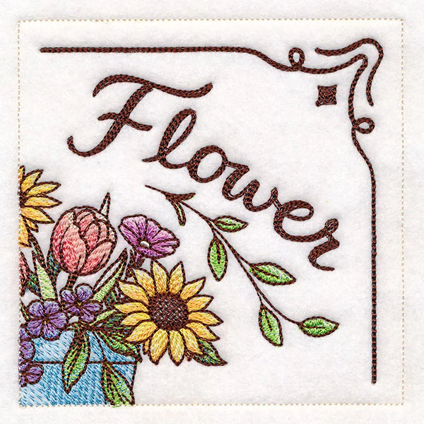 Flower Market Sign Panel 2 - Image 7