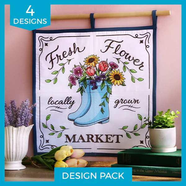 Flower Market Sign Panels Design Pack - Image 7