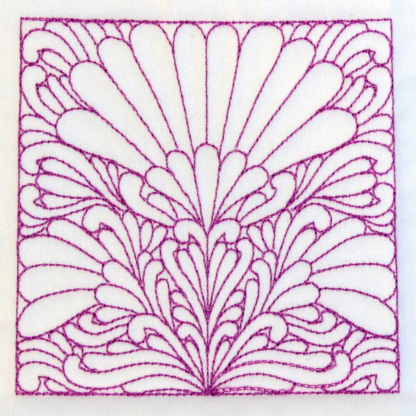 Flower Pattern Quilting Square (Double Run) - Image 5