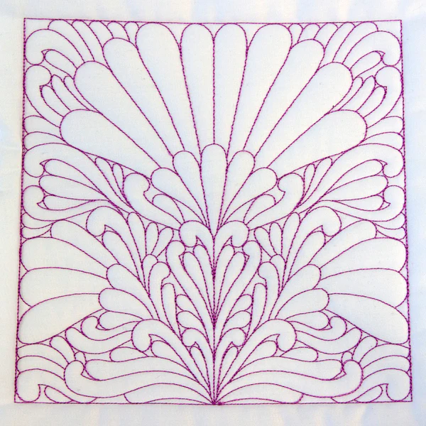 Flower Pattern Quilting Square (Double Run) - Image 6