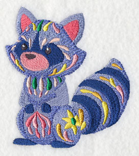 Flower Power Baby Raccoon - Image 3