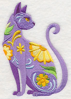 Flower Power Cat - Image 2