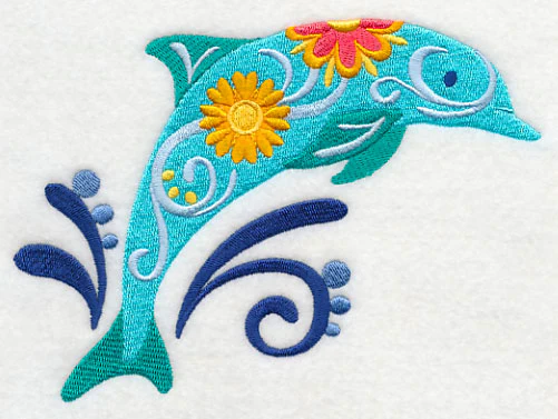 Flower Power Dolphin - Image 2