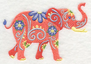 Flower Power Elephant - Image 3